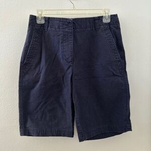 Talbots Navy Walking Shorts